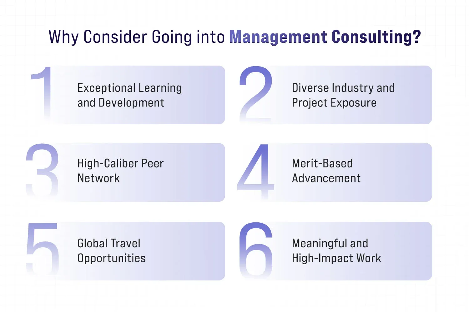 Why Consider Going into Management Consulting?