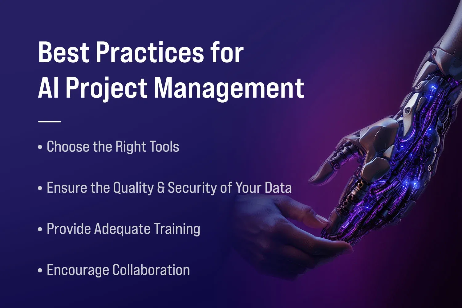 Best Practices for AI Project Management